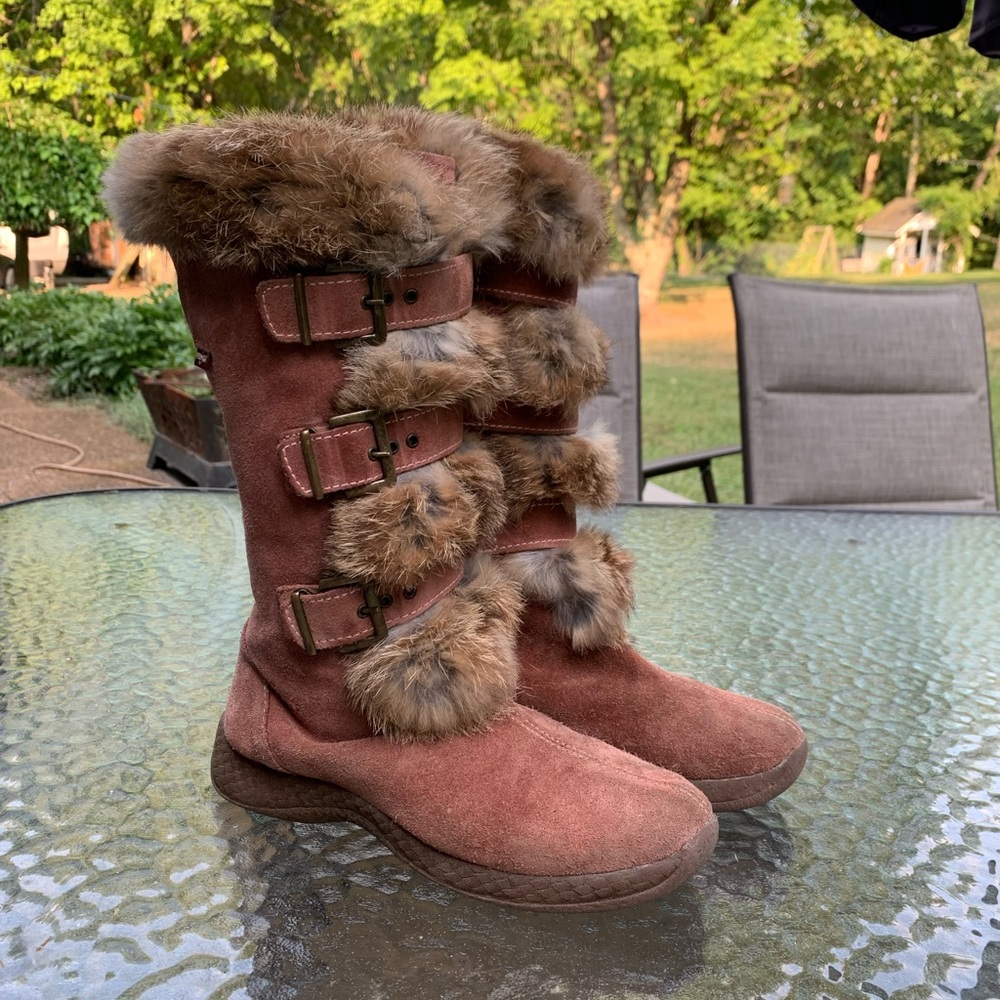 Vintage leather boots